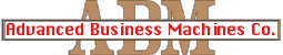 My logo for Jay Respler's Advanced Business Machines Co.