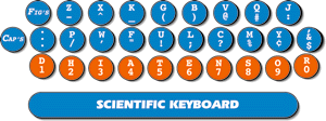 Scientific Keyboard illustration from original article